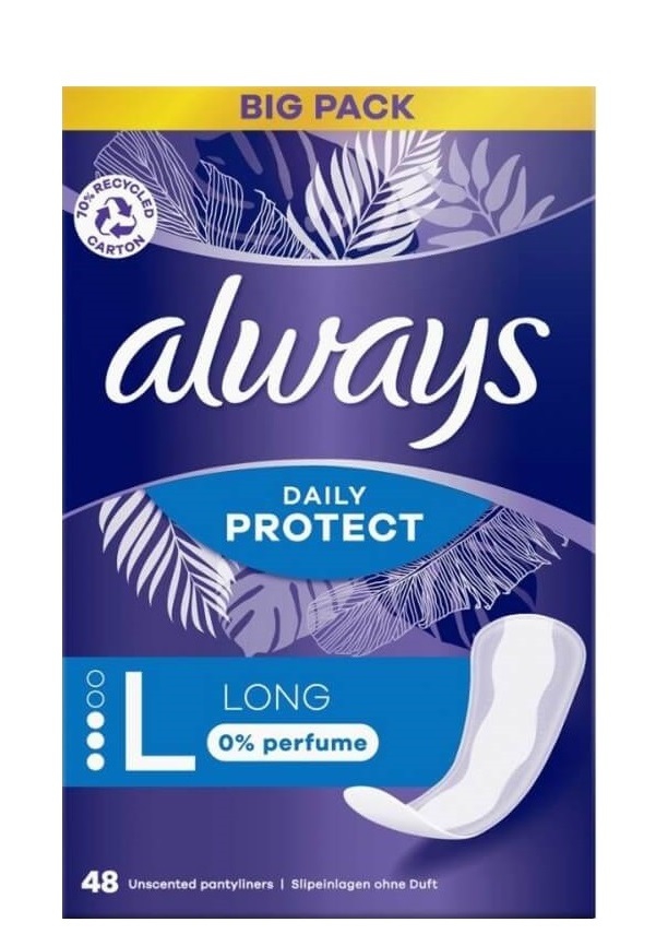 Олвейс CARE PRODUCTS Always daily long pads daily protect 48h