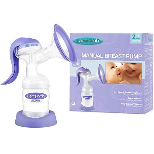 Лансино FOR KIDS Lansinoh manual breast pump + wet wipes 80pcs