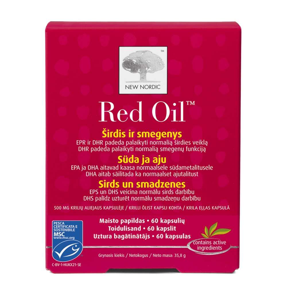 Ред MEDICINES Red Oil 500 mg capsules N60