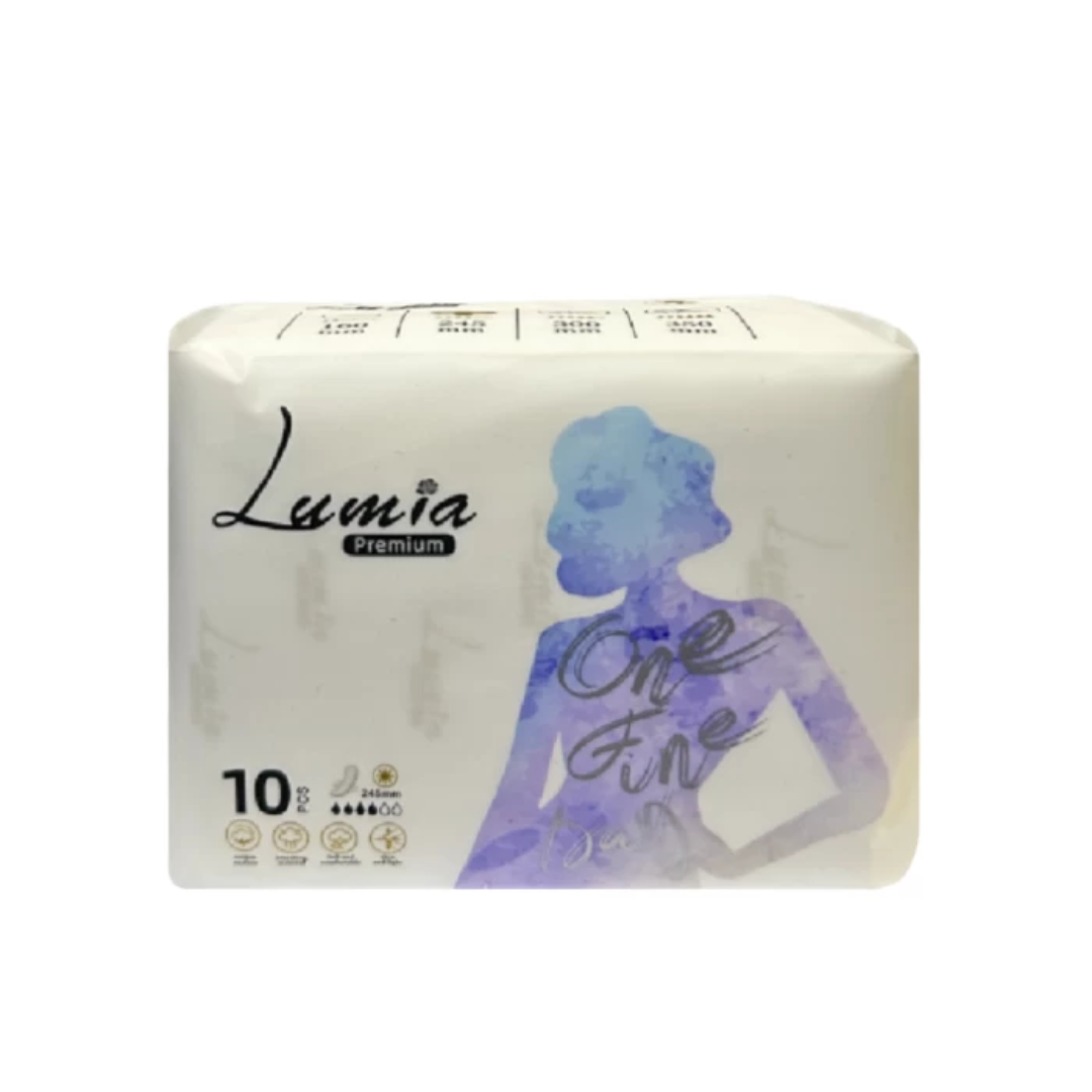 Лумиа CARE PRODUCTS Lumia premium pads 245mm 4 drops 10 pcs