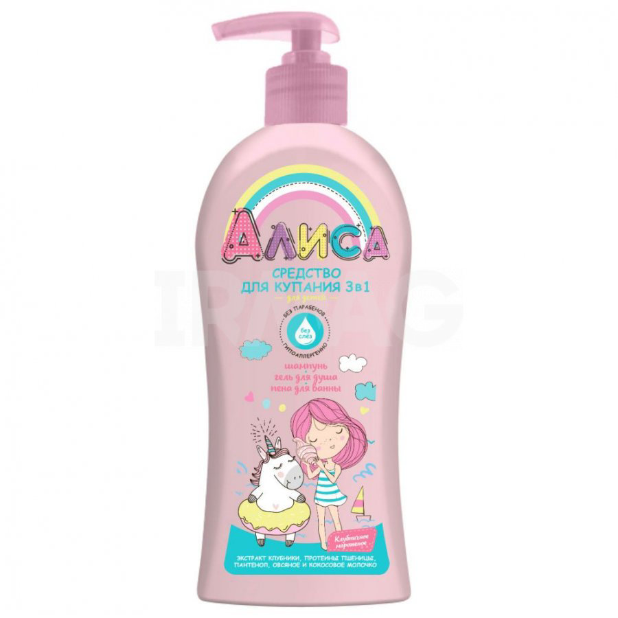 Алиса FOR KIDS Alisa baby shower product 3 in 1 350ml