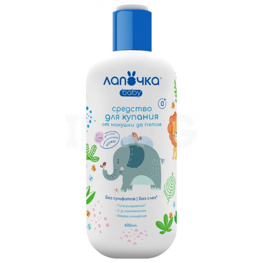 Лапочка FOR KIDS Lapochka bathing product for whole body 0+ months 400ml