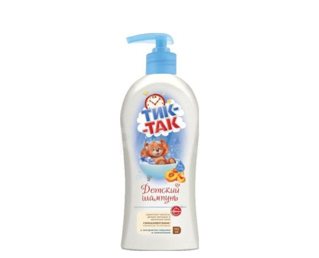 Тик FOR KIDS Tik Tak baby shampoo with peach and panthenol 350ml