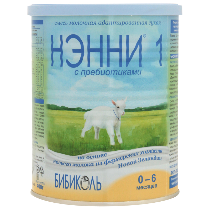 Нэнни FOR KIDS Nanny 1 milk formula based on natural goat milk 0-6 months 400g