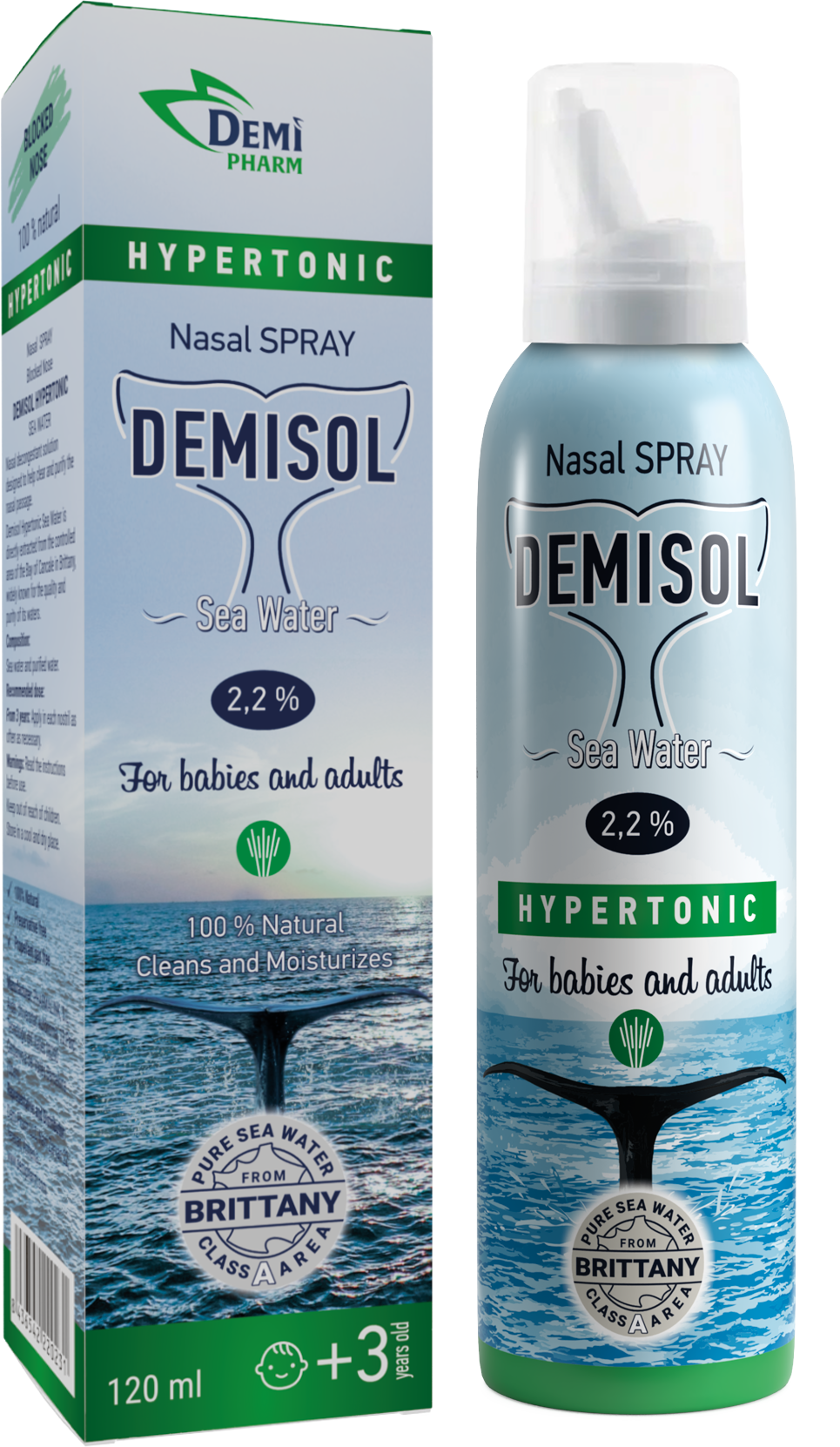 Демисол MEDICINES Demisol nasal spray 3+ years 2.2% 120 ml