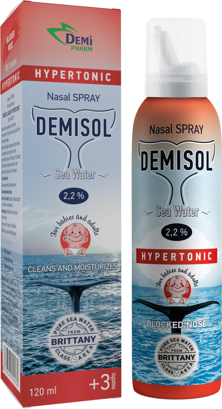 Демисол MEDICINES Demisol nasal spray 3+ months 2.2% 120 ml