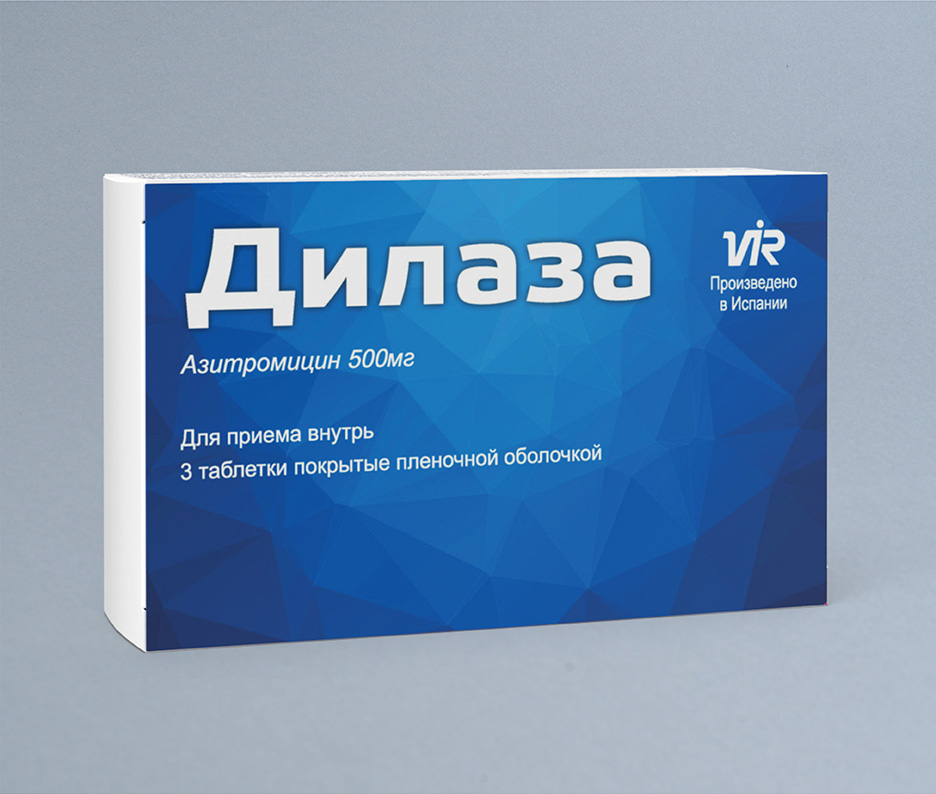 Дилаза MEDICINES Dilaza 500mg tab №3