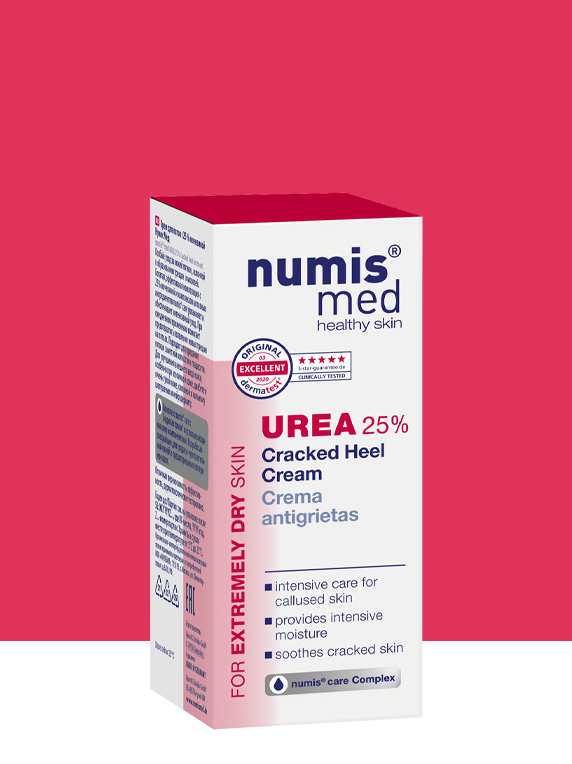 Нумис CARE PRODUCTS Numis Med cracked heel ointment with 25% urea 50ml