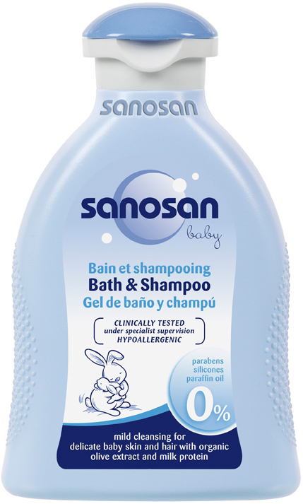 Саносан FOR KIDS Sanosan Baby shampoo and shower gel 200ml
