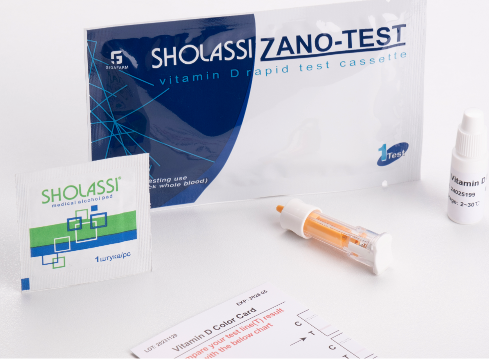 Зано MEDICAL SUPPLIES Zano-Test Sholassi vit. Dexpress test N1