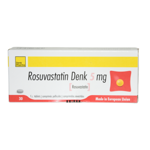 Розувастатин MEDICINES Rosuvastatin Denk tablets 5mg x 30