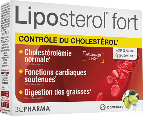 Липостерол MEDICINES Liposterol Fort tab. x30