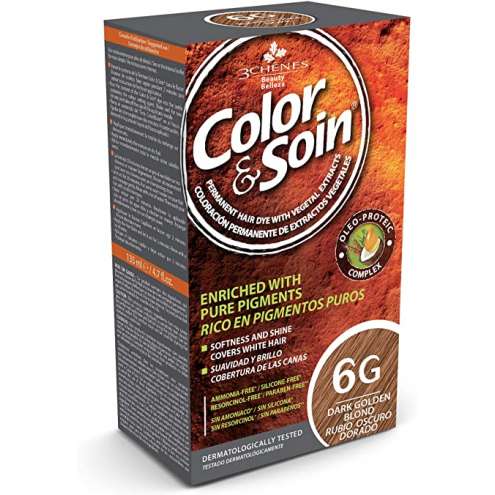 Краска ԽՆԱՄՔԻ ՄԻՋՈՑՆԵՐ Color & Soin 6G մազերի ներկ