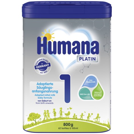 Хумана FOR KIDS Humana 1 MP platin milk formula 0+ months 800g