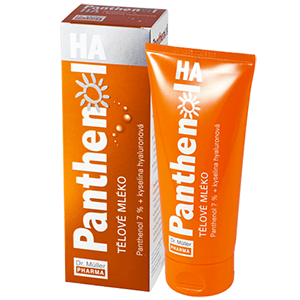 Пантенол MEDICAL SUPPLIES Panthenol 7 % HA body milk + hyaluronic acid 200ml