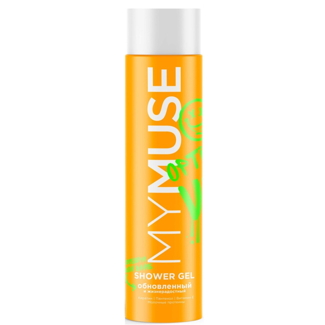 Маймус CARE PRODUCTS MyMuse shower gel with 
with cotton seed oil 250ml