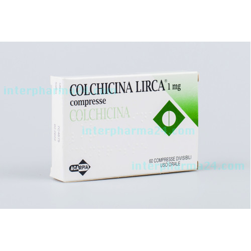 Колхицин MEDICINES Colchicine-Lirca tablets 1mg x 60