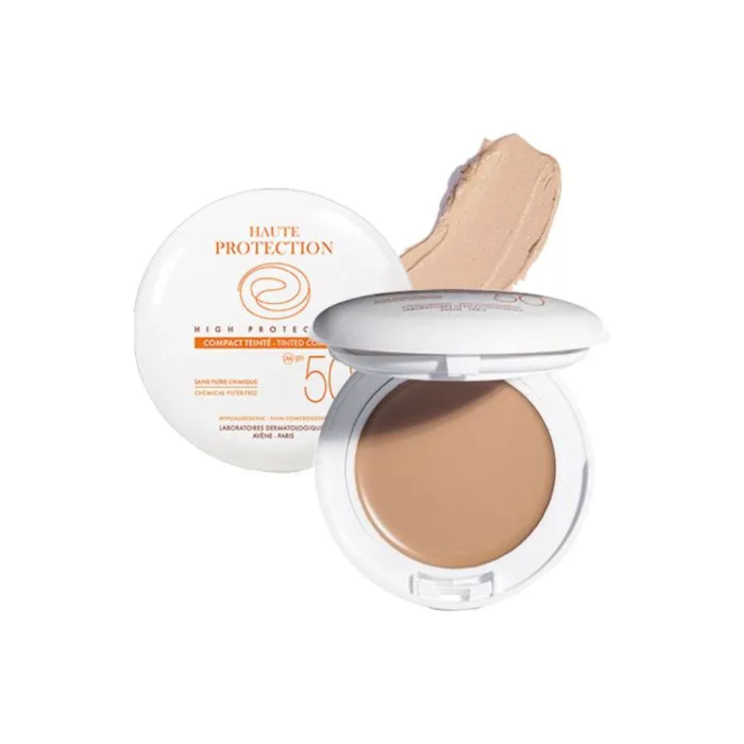 Авен CARE PRODUCTS Avene High Protection tinted compact beige SPF50+ powder for irritated skin 10g