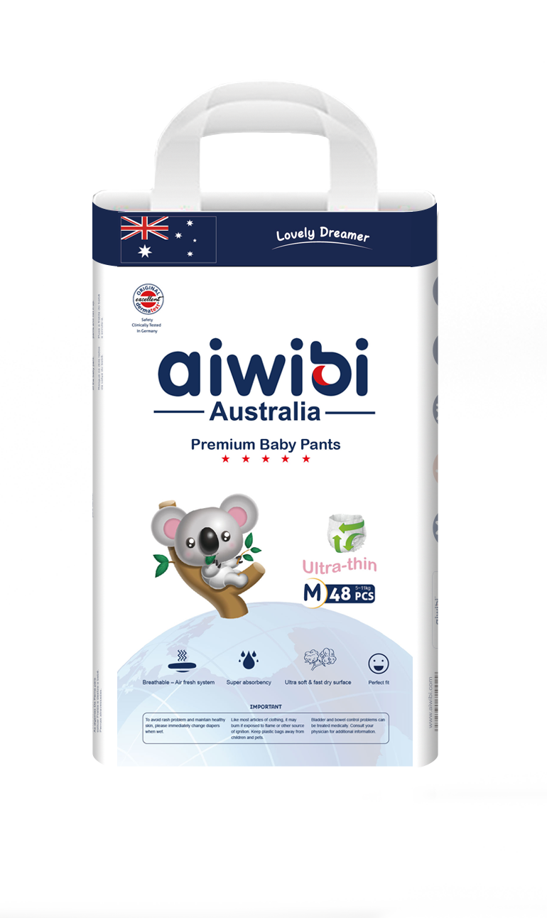 Айвиби FOR KIDS Aiwibi baby diaper panties M 4-10kg 48pcs