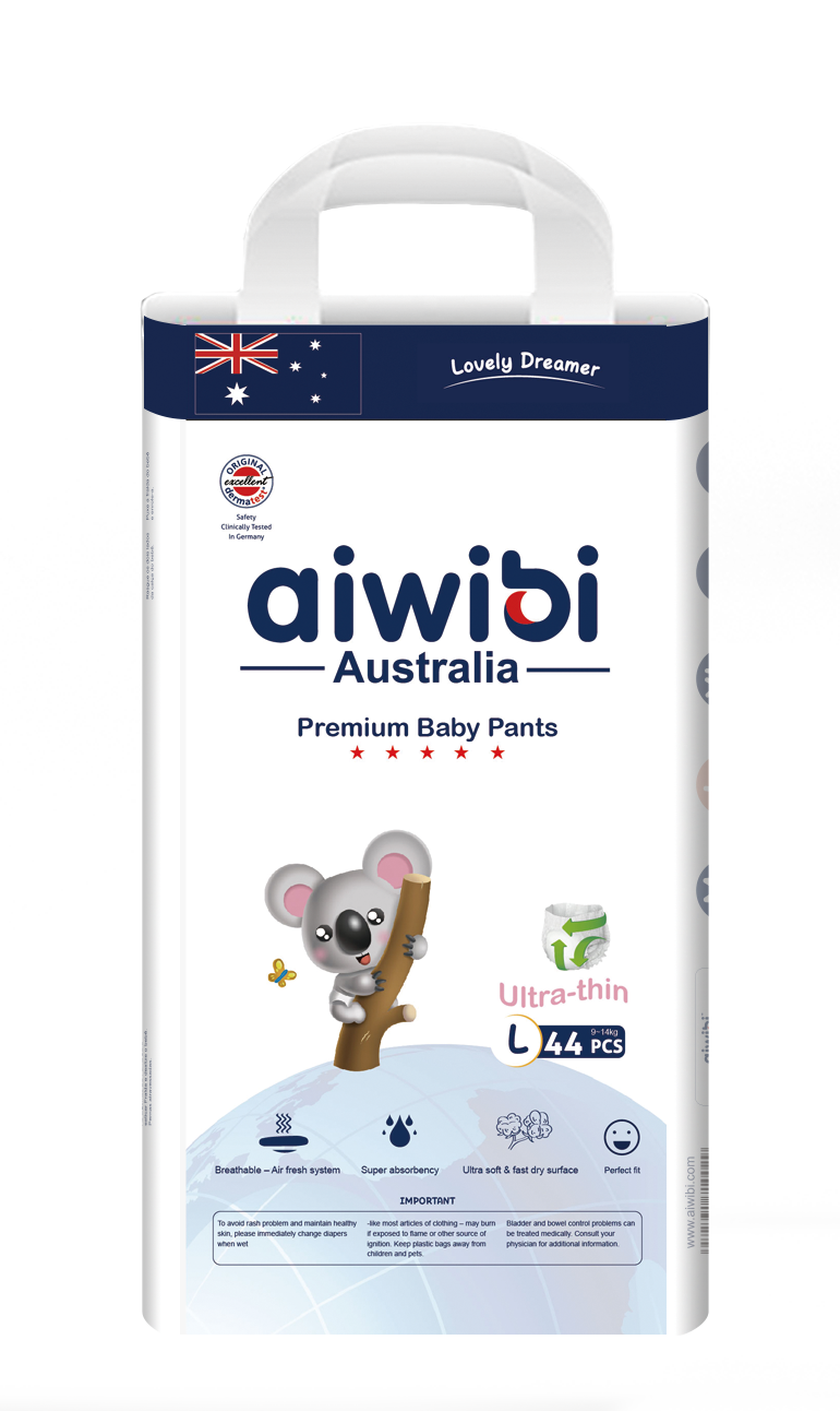 Айвиби FOR KIDS Aiwibi baby diaper panties L 9-14kg 44pcs