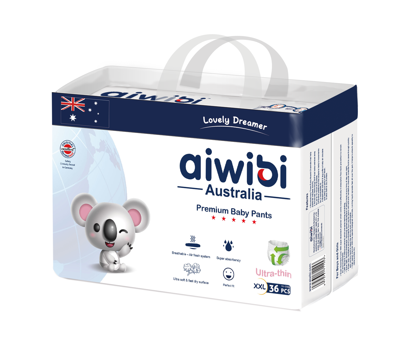 Айвиби FOR KIDS Aiwibi baby diaper panties XXL 16-21kg 36pcs