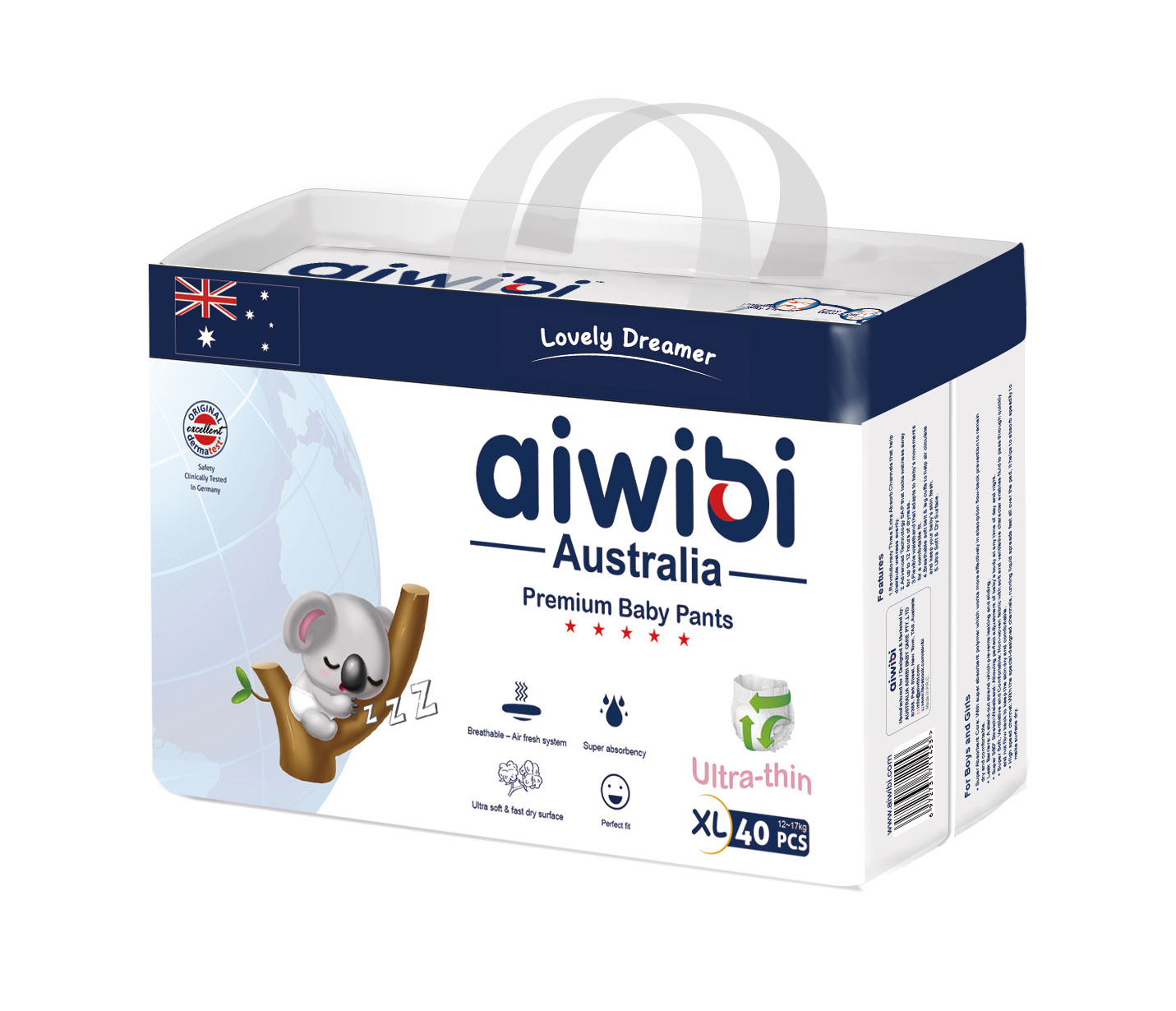 Айвиби FOR KIDS Aiwibi baby diaper panties XL 13-18kg 40pcs