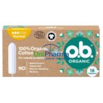 О.Би. СРЕДСТВА ПО УХОДУ O.B. Organic Mini гигиенические тампоны x16