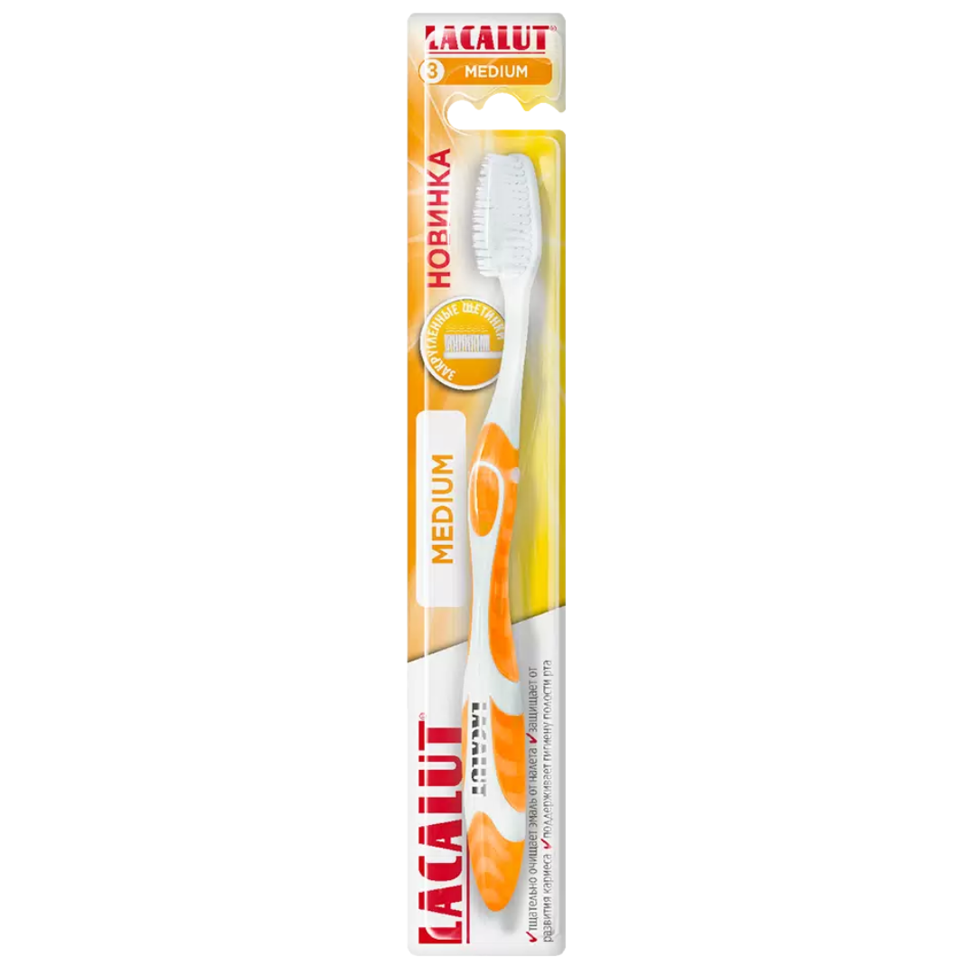 Лакалют CARE PRODUCTS Lacalut medium toothbrush