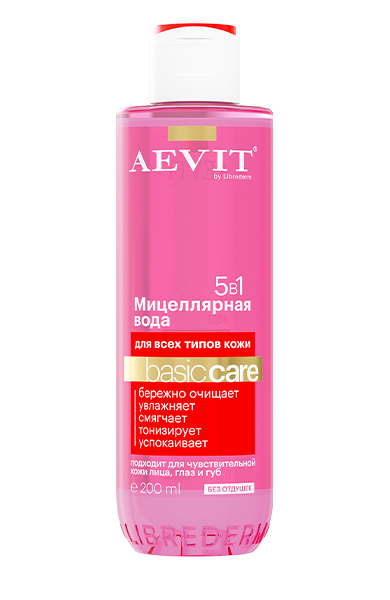 Аевит CARE PRODUCTS Aevit micellar water for oily skin 200ml