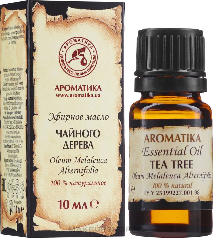 Ароматика MEDICINES Aromatika tea tree essential oil 10ml