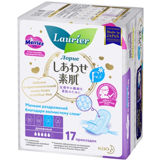Лауриер CARE PRODUCTS Laurier F day pads 5 drops 17pcs
