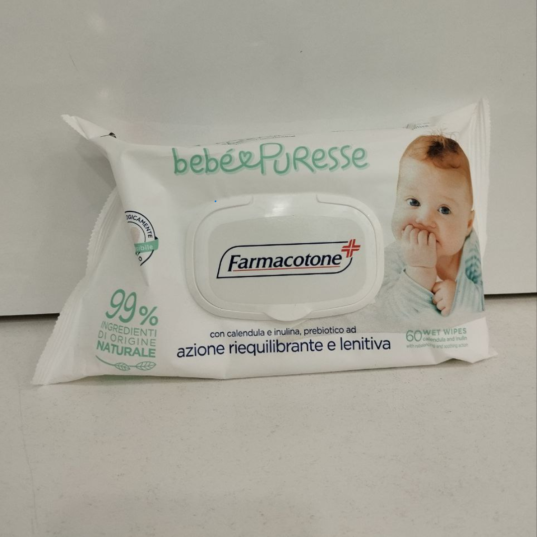 Фармакотон FOR KIDS Farmacotone baby wet wipes 0+ months 60pcs