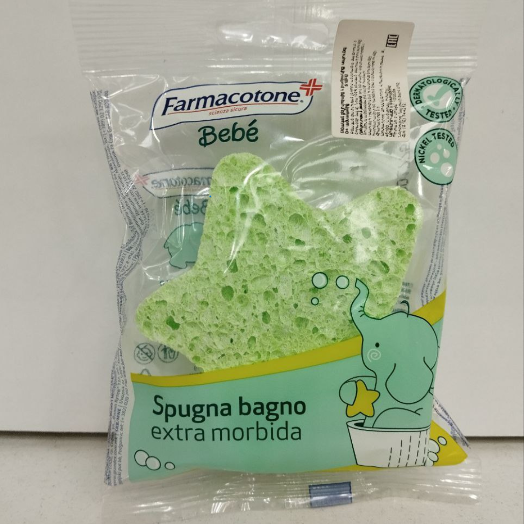 Фармакотон ПРОДУКТЫ ДЛЯ ДЕТЕЙ Фармакотон детская губка для купания spugna bagno 0м+