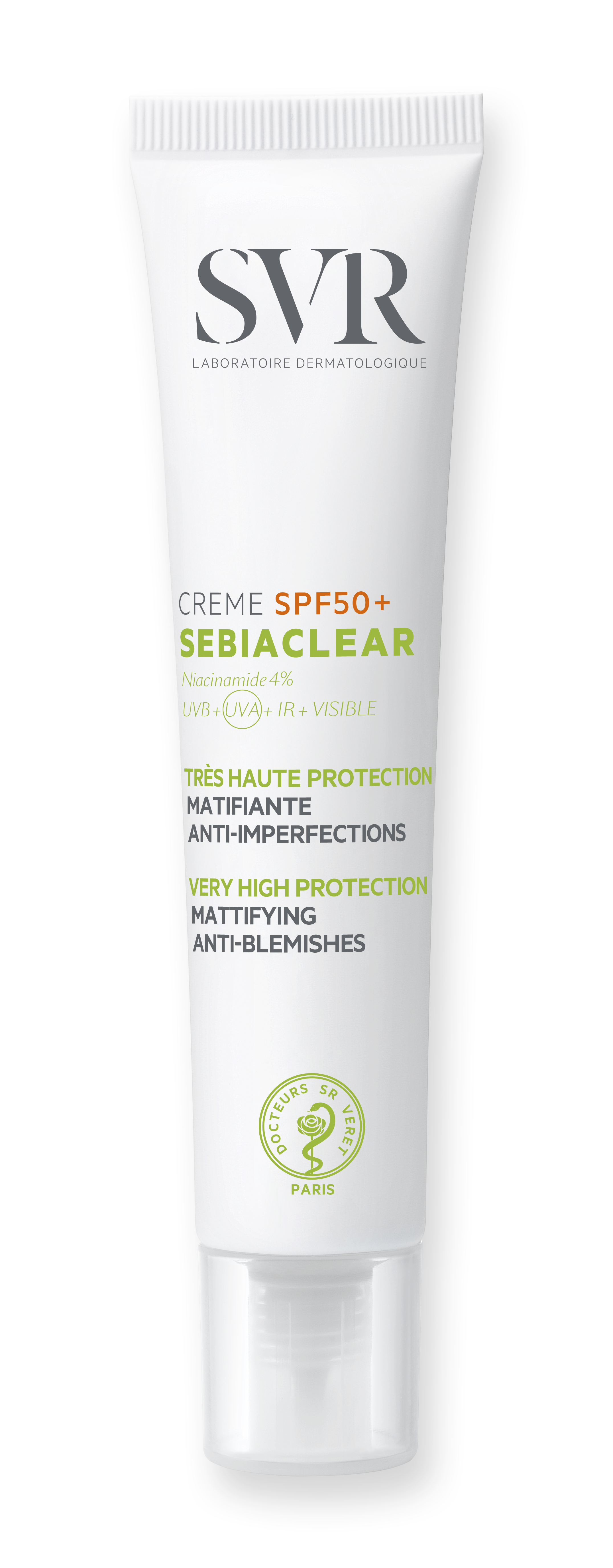 СВР СРЕДСТВА ПО УХОДУ СВР Себиаклир SPF50+ крем 40мл