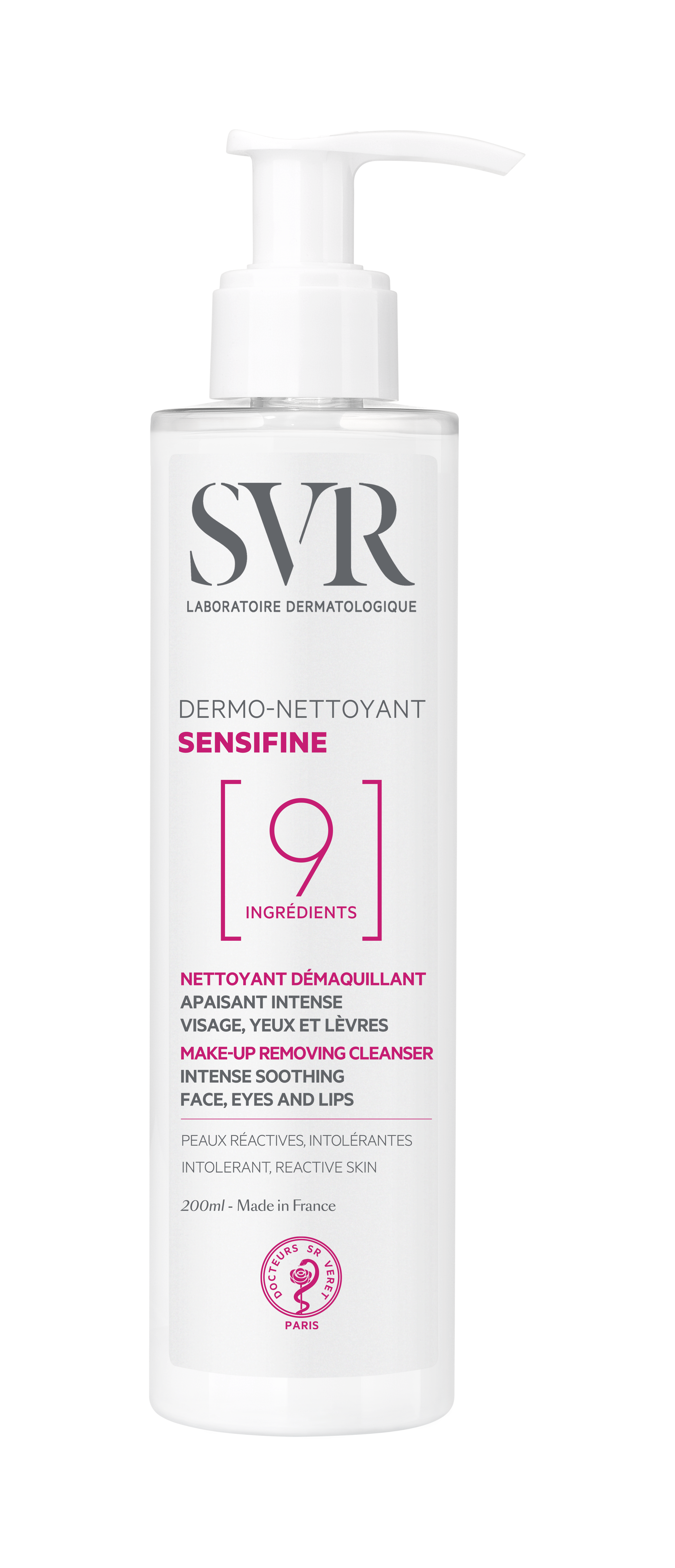СВР CARE PRODUCTS SVR Sensifine dermo soothing make-up removing cleanser 200ml