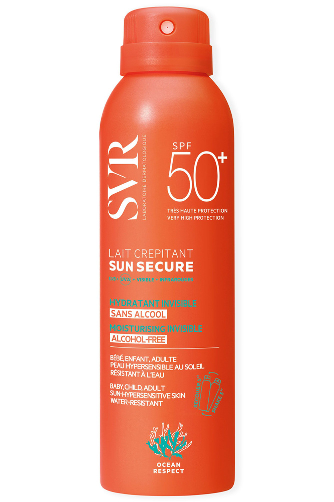 СВР CARE PRODUCTS SVR Sun Secure Crepitant moisturizing body cream 200ml