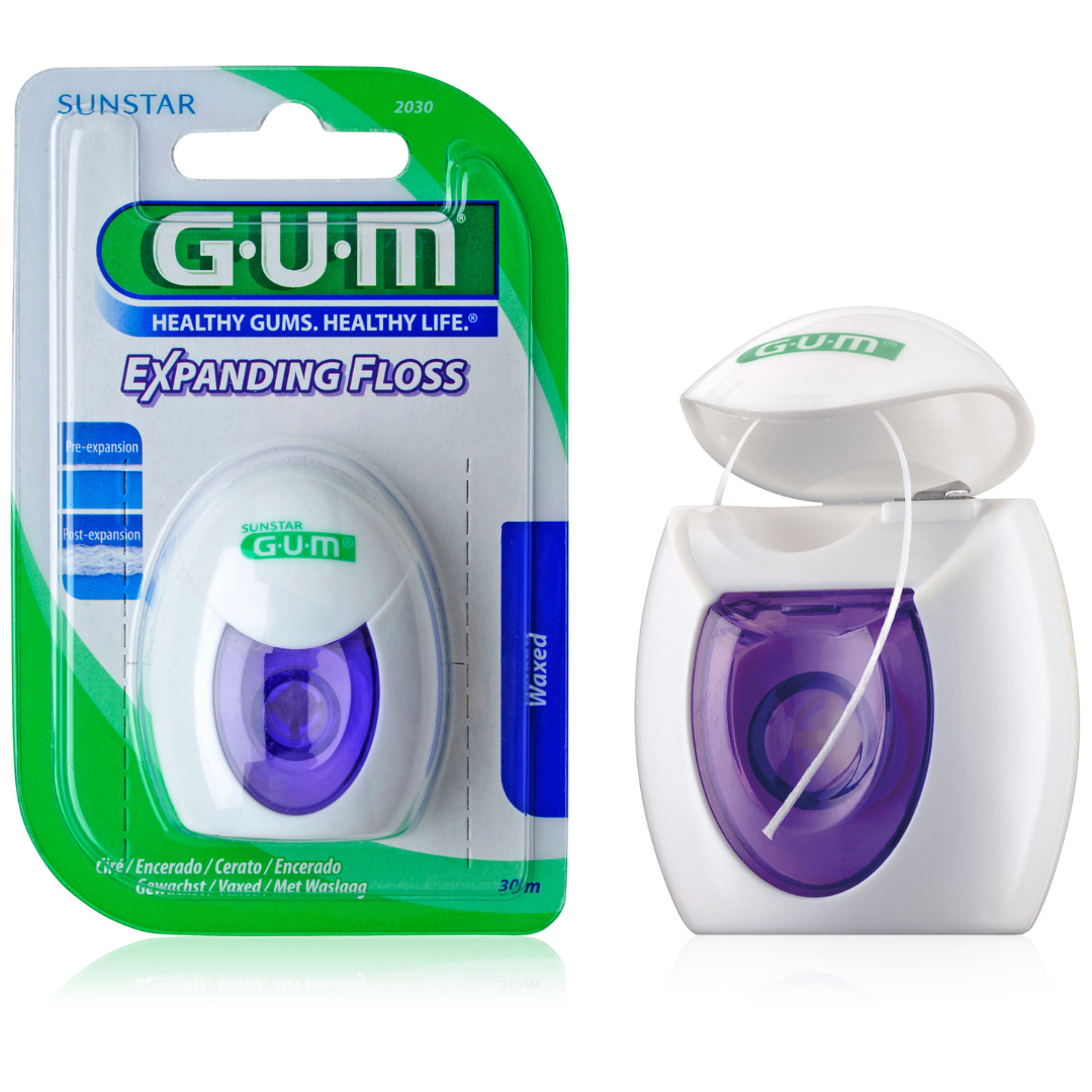 ГАМ CARE PRODUCTS Gum expanding dental floss 30m