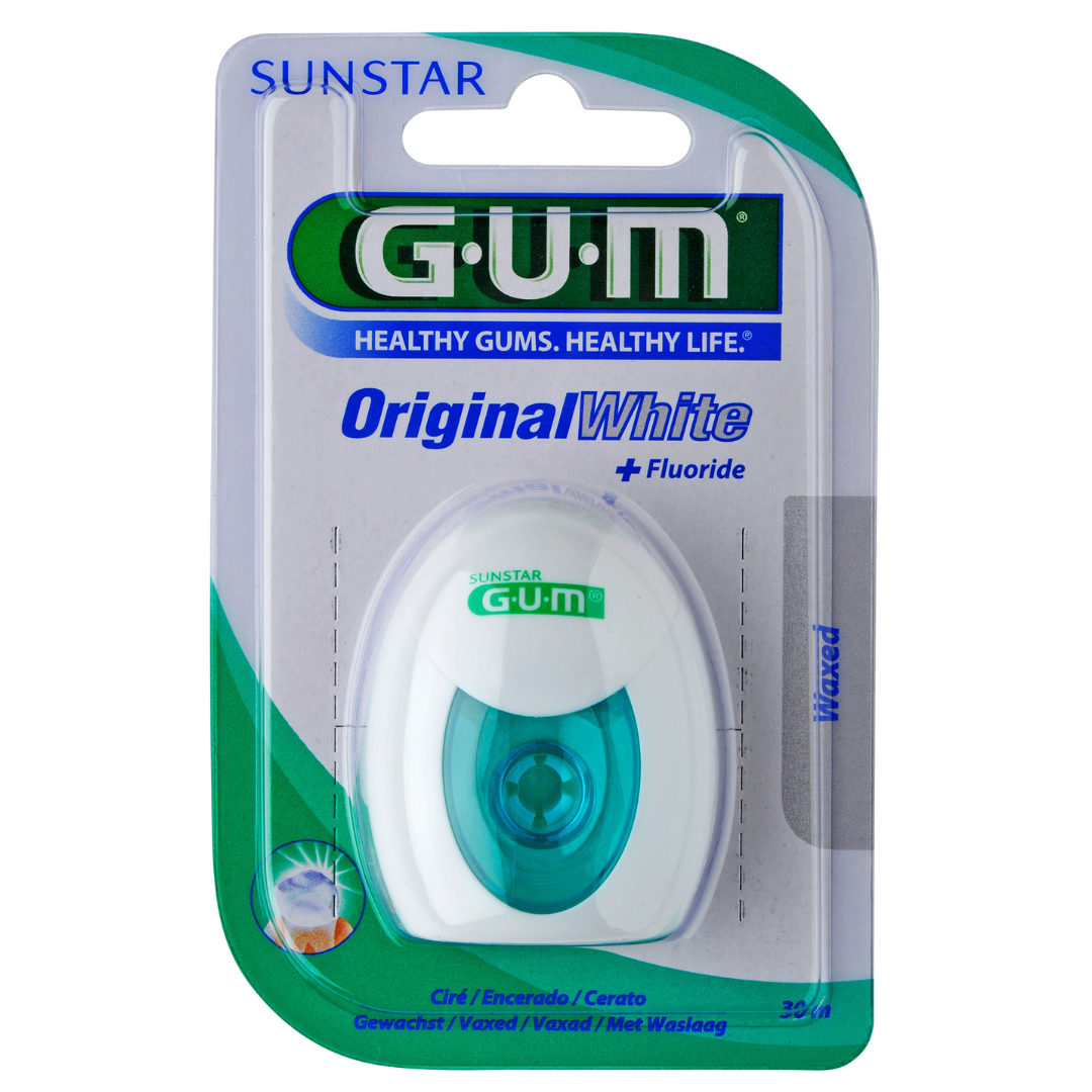 ГАМ CARE PRODUCTS Gum original white dental floss 30m