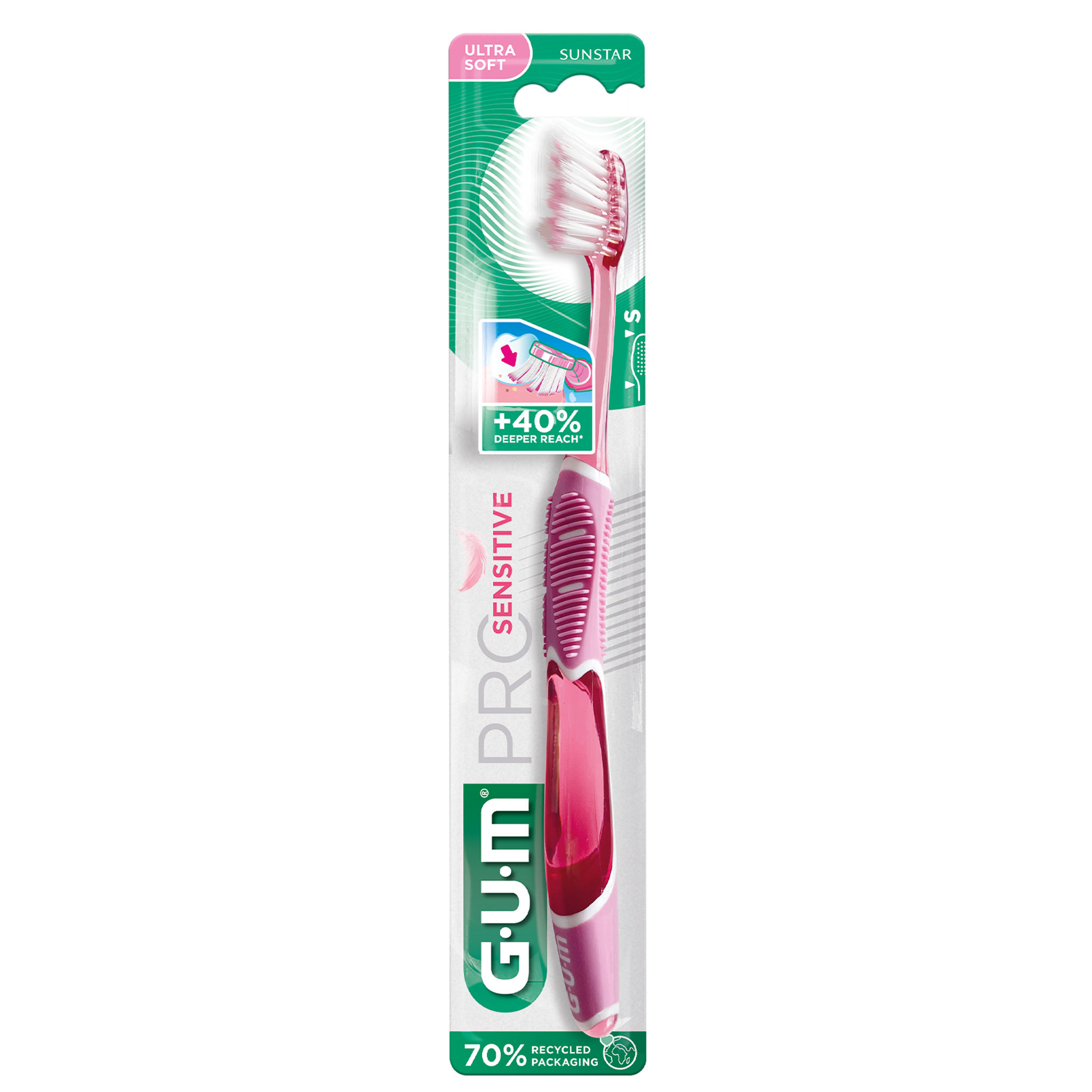 ГАМ CARE PRODUCTS Gum Pro sensitive ultra soft toothbrush