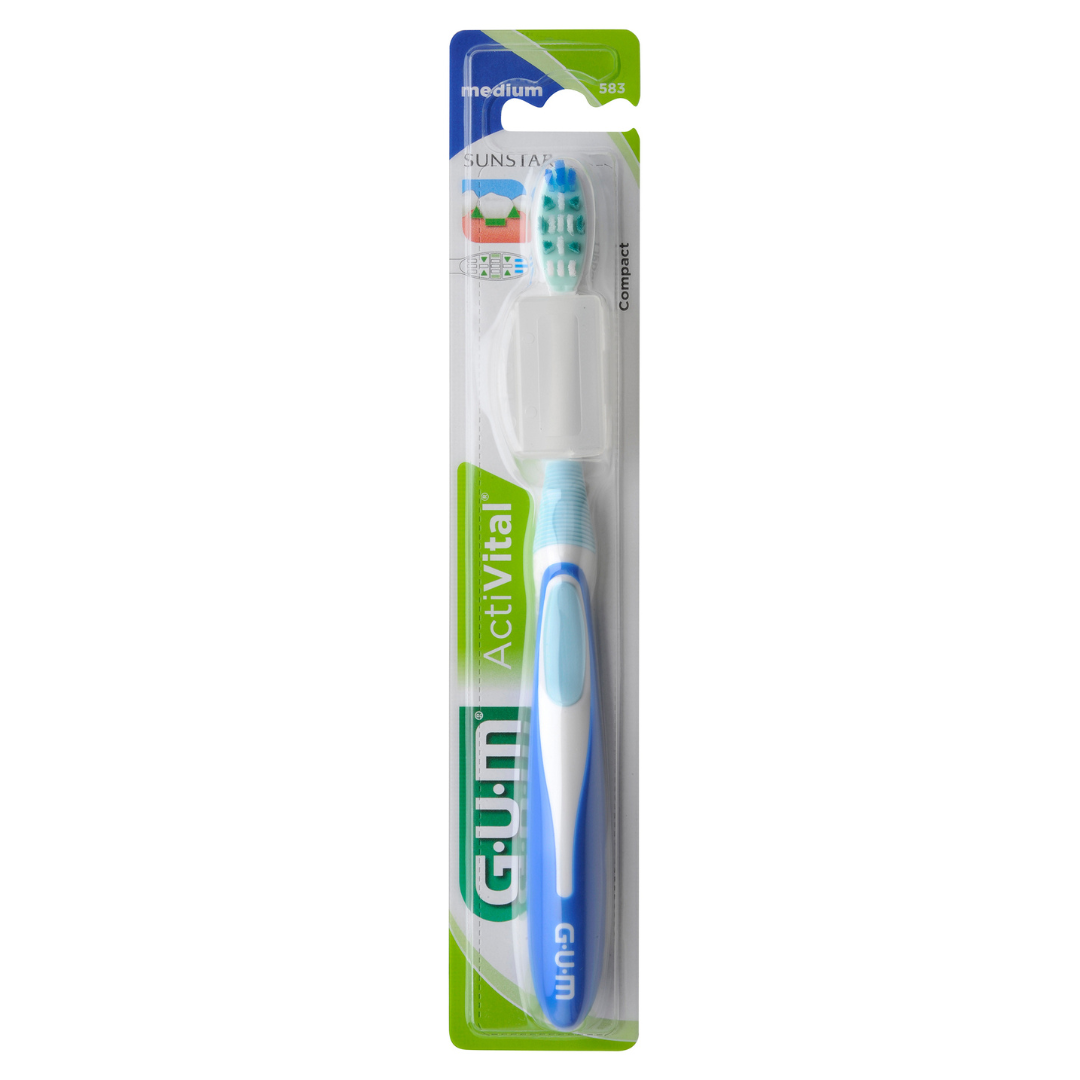 ГАМ CARE PRODUCTS Gum activital medium toothbrush