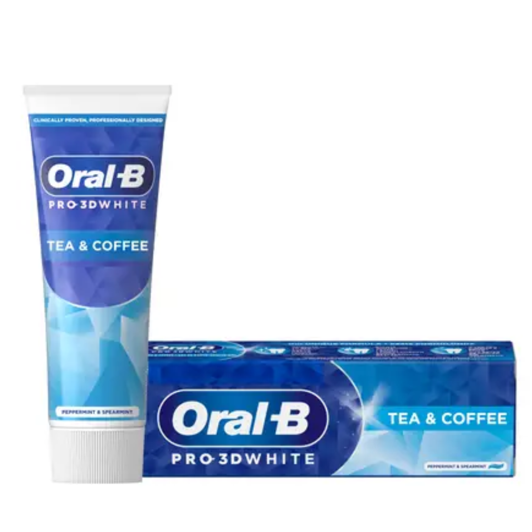 Орал CARE PRODUCTS Oral-B toothpaste tea and coffee 75ml