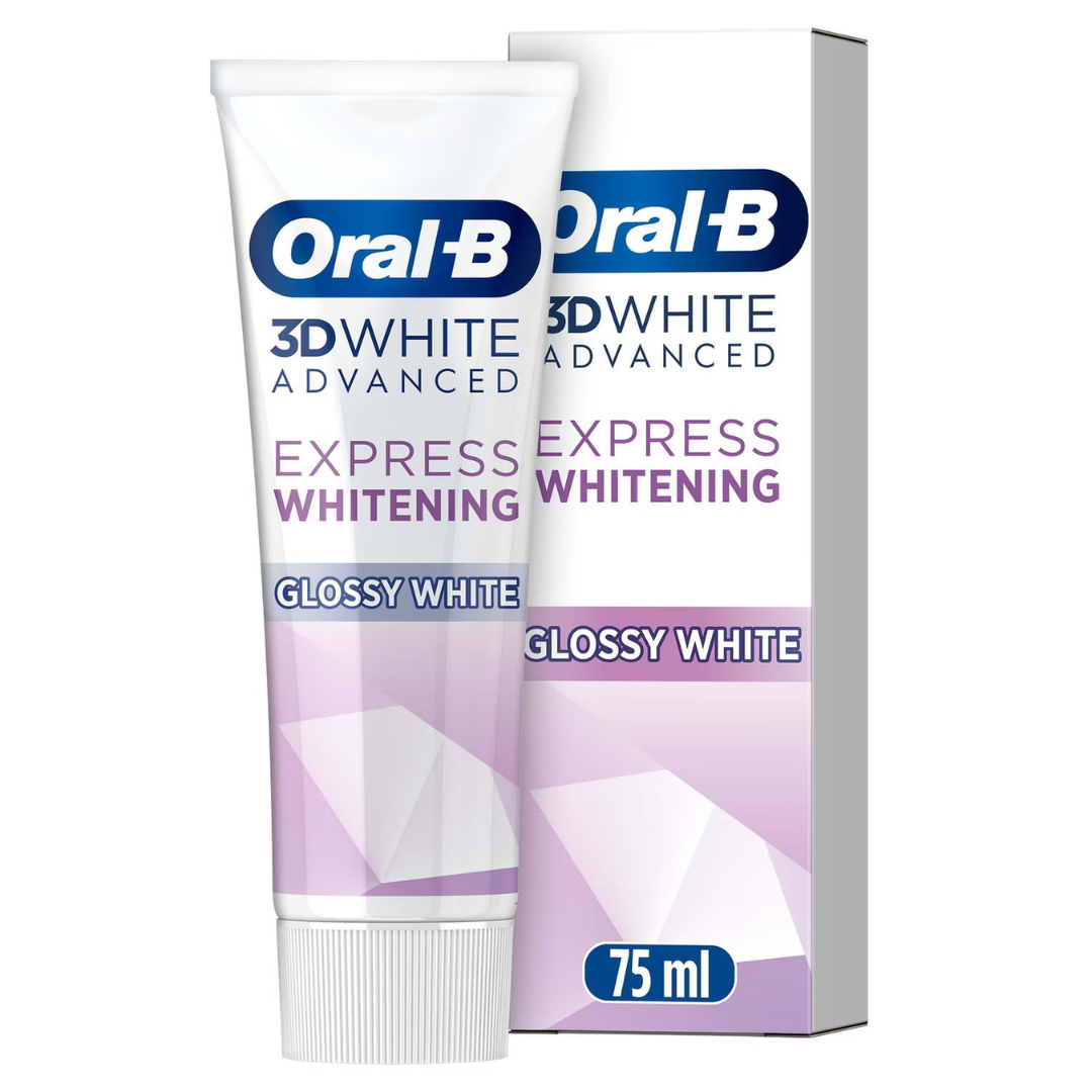 Орал CARE PRODUCTS Oral-B toothpaste express whitening glossy white 75ml