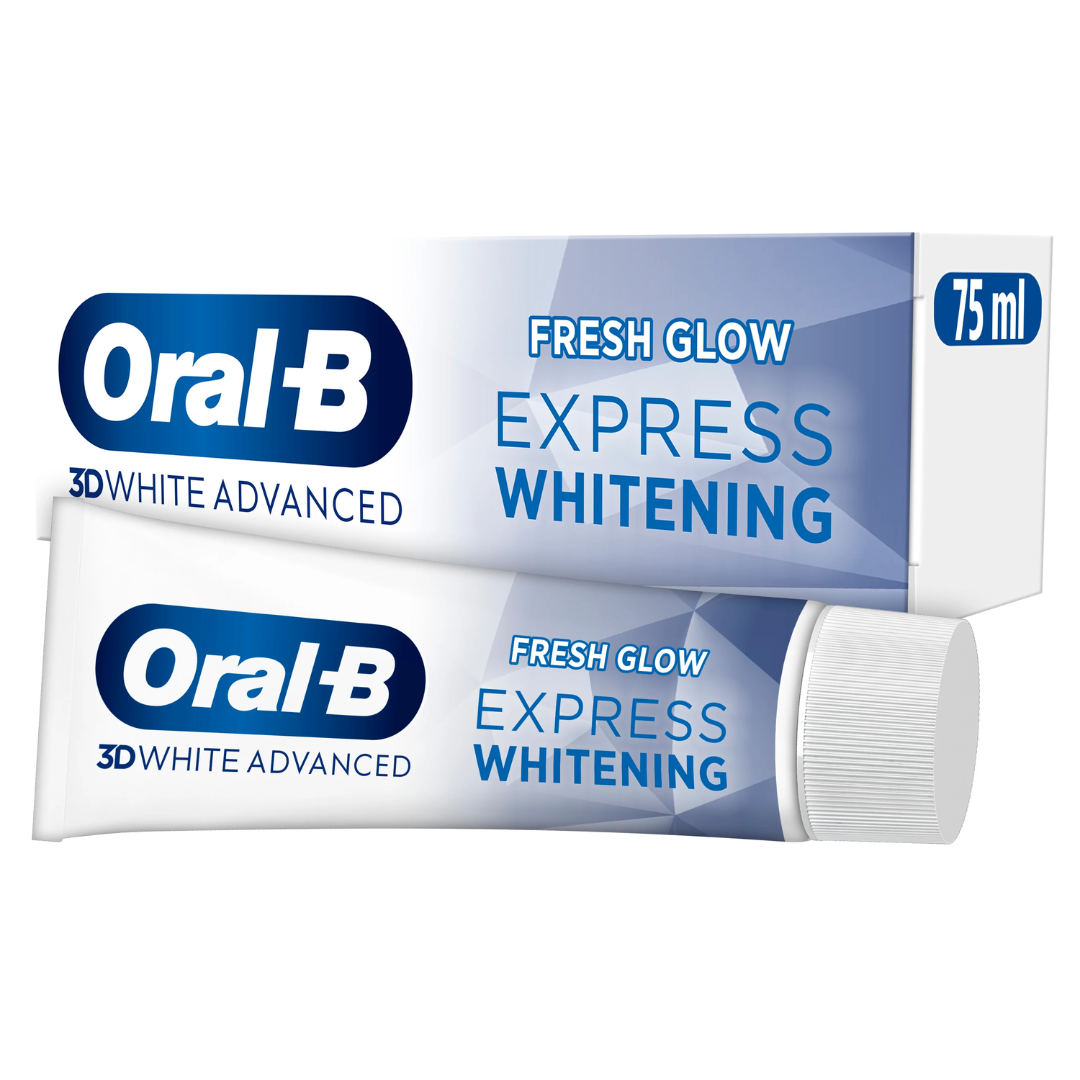 Орал CARE PRODUCTS Oral-B toothpaste express whitening fresh glow 75ml