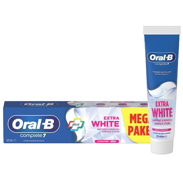 Орал СРЕДСТВА ПО УХОДУ Орал Б зубная паста extra white clean mint 125мл.