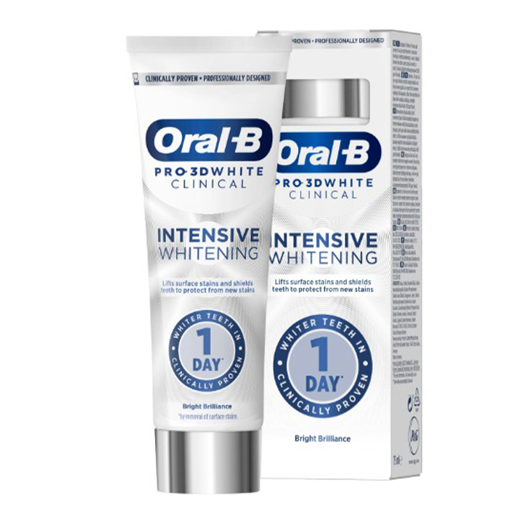 Орал CARE PRODUCTS Oral-B toothpaste intensive whitening bright brilliance 75ml
