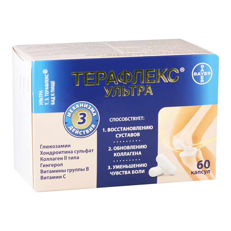 Терафлекс MEDICINES Teraflex Ultra capsules x 60