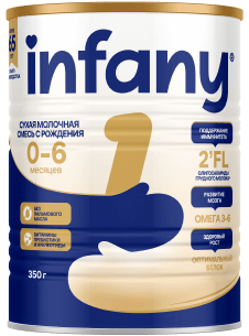 Инфани FOR KIDS Infany 1 dry milk formula 0-6 months 350g