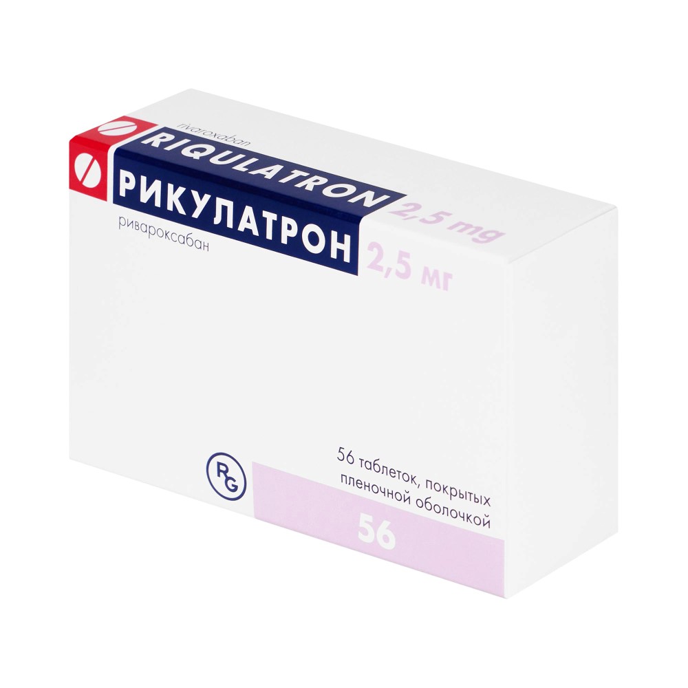 Рикулатрон MEDICINES Riqulatron tablets 2.5mg x 56