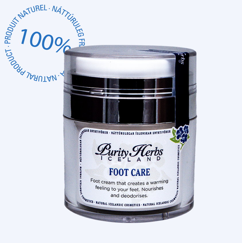 Пьюрити CARE PRODUCTS Purity Herbs Foot Care Warming and refreshing foot cream 50ml