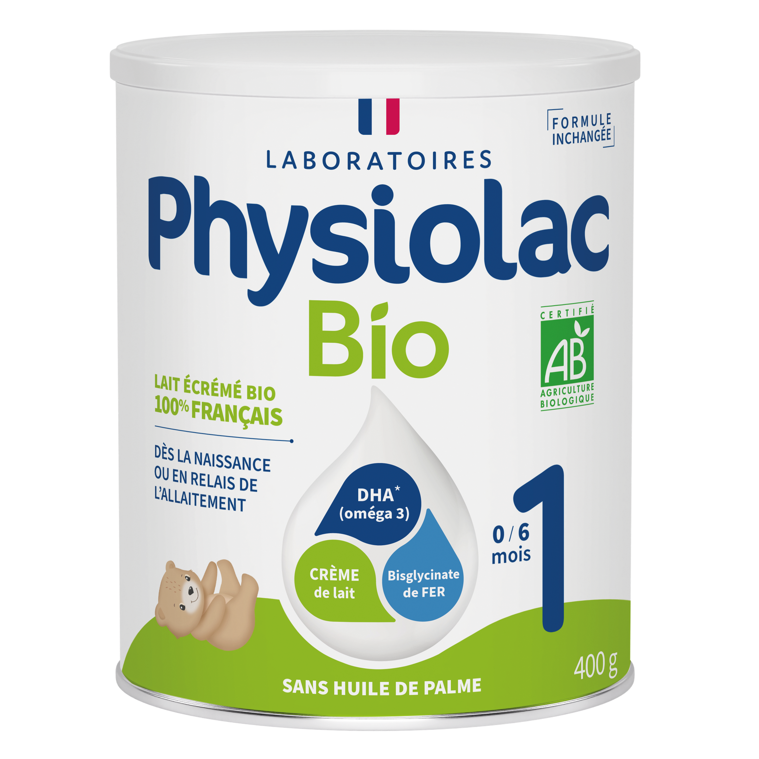 Физиолак FOR KIDS Physiolac Bio 1 milk formula 0-6 months 400g